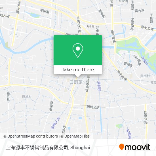 上海源丰不锈钢制品有限公司 map