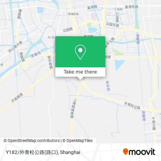 Y182/外青松公路(路口) map