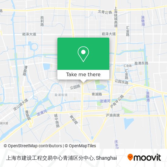 上海市建设工程交易中心青浦区分中心 map