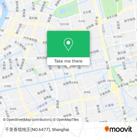 千里香馄饨王(NO.6477) map