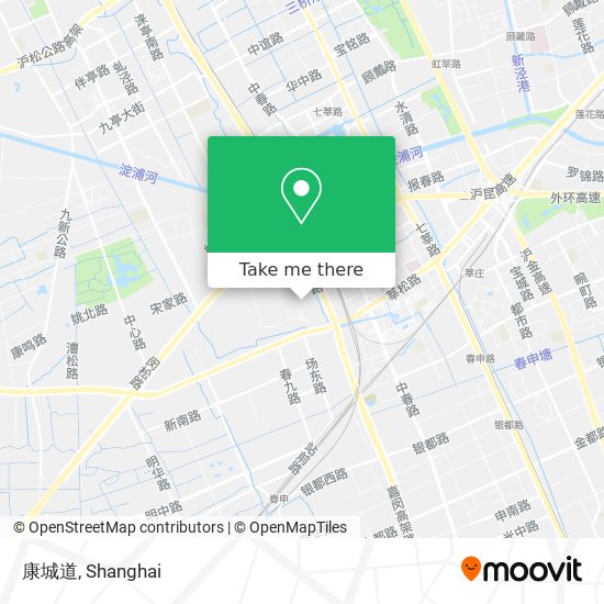 康城道 map