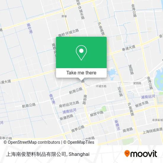 上海南俊塑料制品有限公司 map