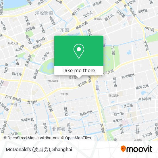 McDonald's (麦当劳) map