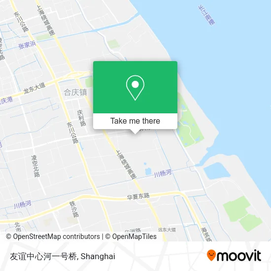 友谊中心河一号桥 map