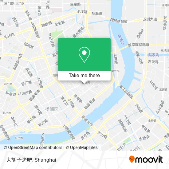 大胡子烤吧 map