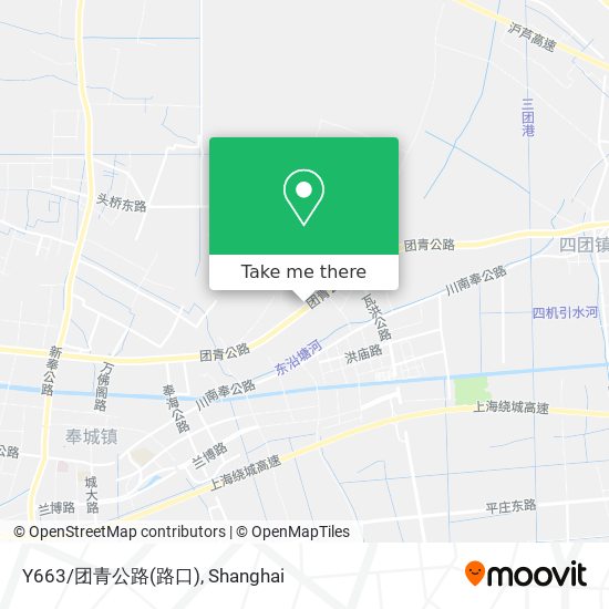 Y663/团青公路(路口) map