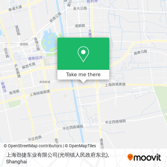 上海劲捷车业有限公司(光明镇人民政府东北) map