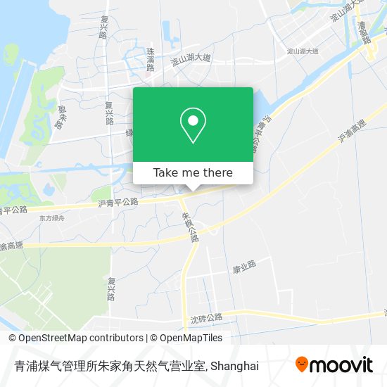 青浦煤气管理所朱家角天然气营业室 map
