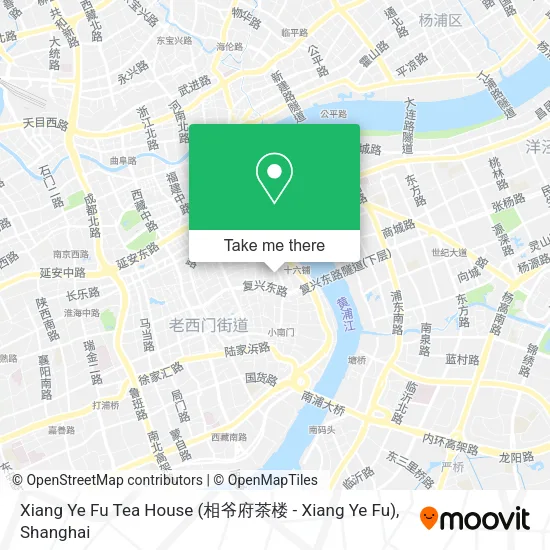 Xiang Ye Fu Tea House (相爷府茶楼 - Xiang Ye Fu) map