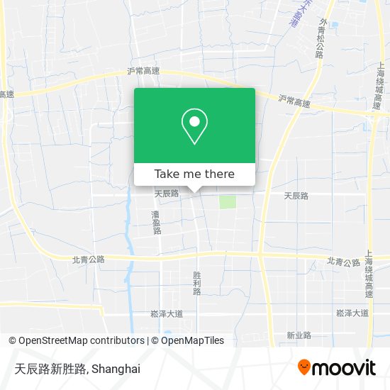 天辰路新胜路 map