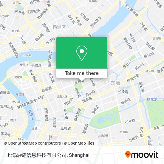 上海融链信息科技有限公司 map