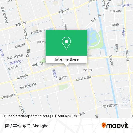 南桥车站-东门 map