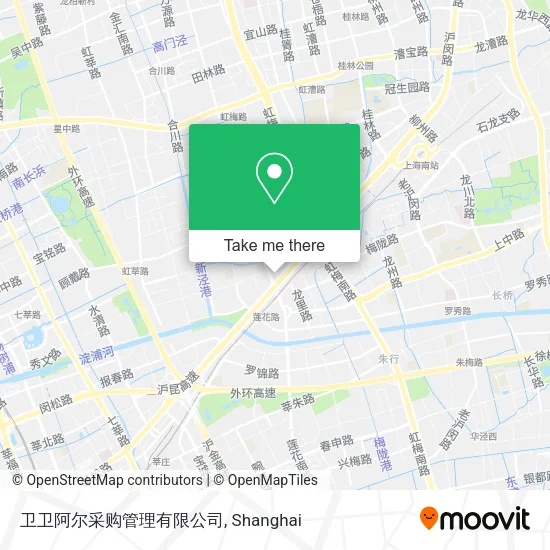 卫卫阿尔采购管理有限公司 map