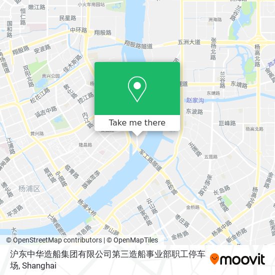 沪东中华造船集团有限公司第三造船事业部职工停车场 map