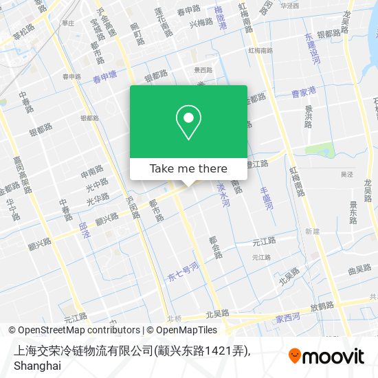 上海交荣冷链物流有限公司(颛兴东路1421弄) map