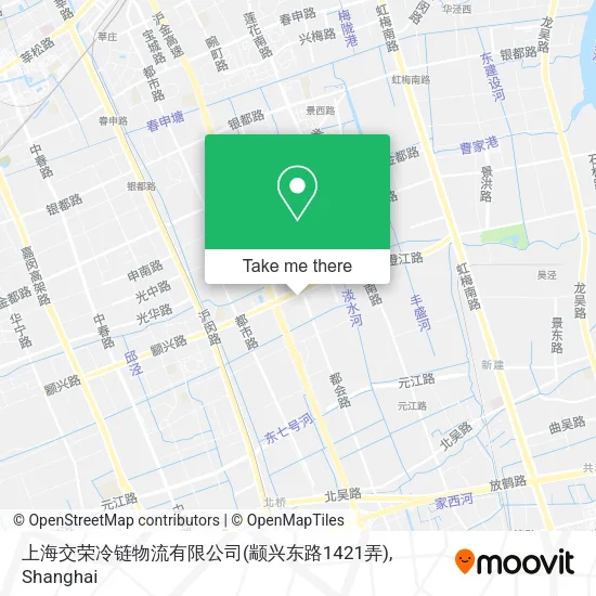 上海交荣冷链物流有限公司(颛兴东路1421弄) map