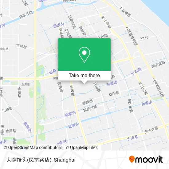 大嘴馒头(民雷路店) map