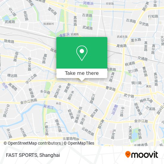 FAST SPORTS map