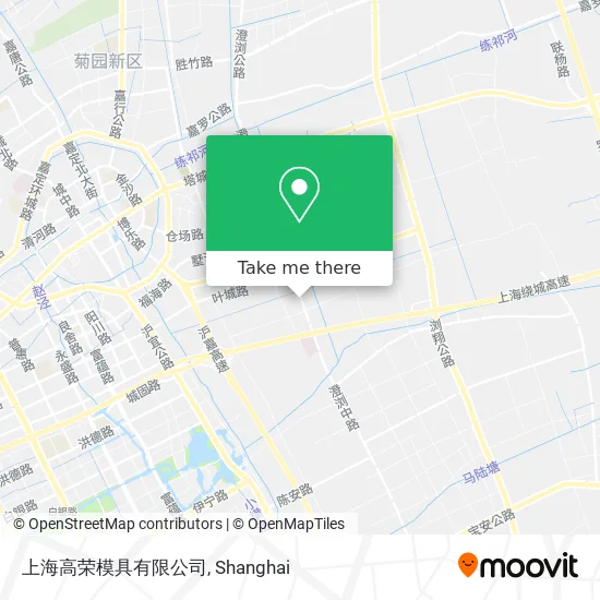 上海高荣模具有限公司 map