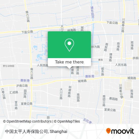中国太平人寿保险公司 map