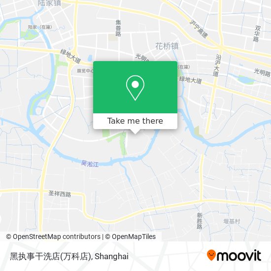 黑执事干洗店(万科店) map