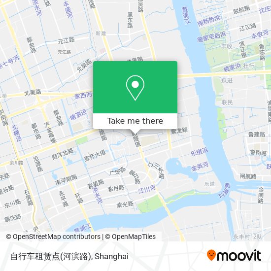 自行车租赁点(河滨路) map