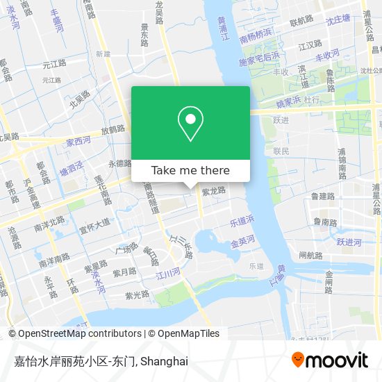 嘉怡水岸丽苑小区-东门 map