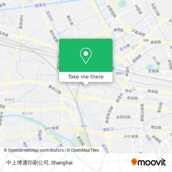 中上博通印刷公司 map