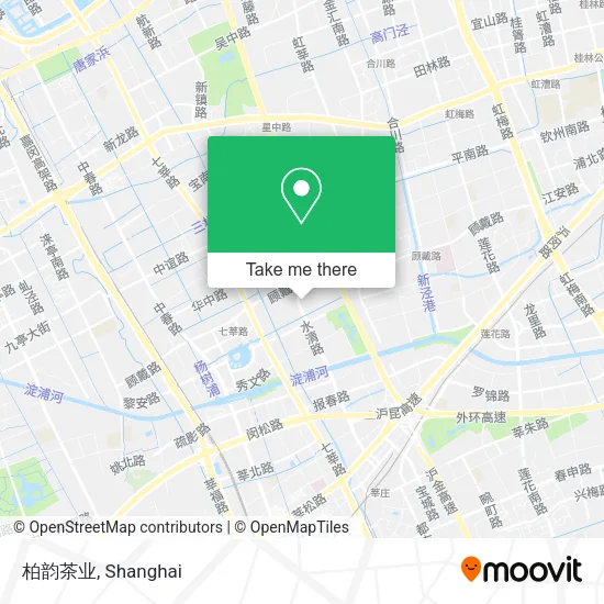 柏韵茶业 map