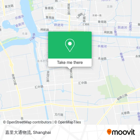嘉里大通物流 map