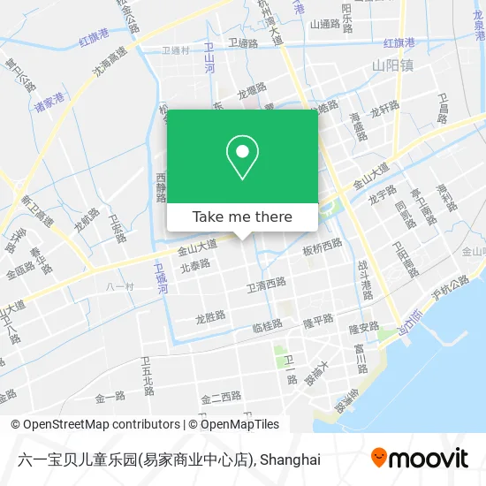 六一宝贝儿童乐园(易家商业中心店) map