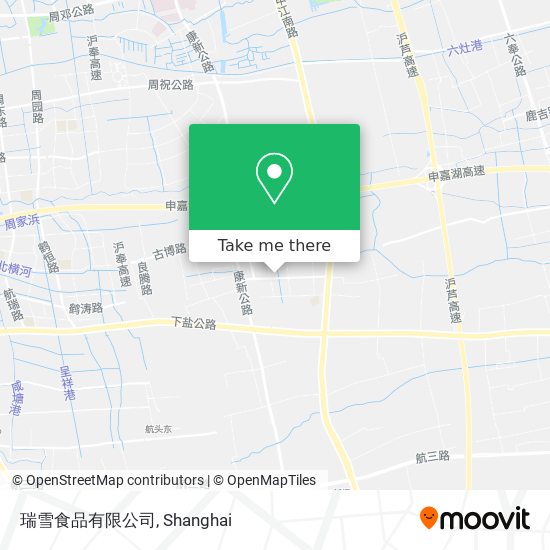 瑞雪食品有限公司 map