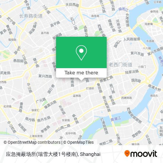 应急掩蔽场所(瑞雪大楼1号楼南) map