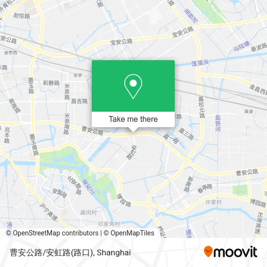 曹安公路/安虹路(路口) map