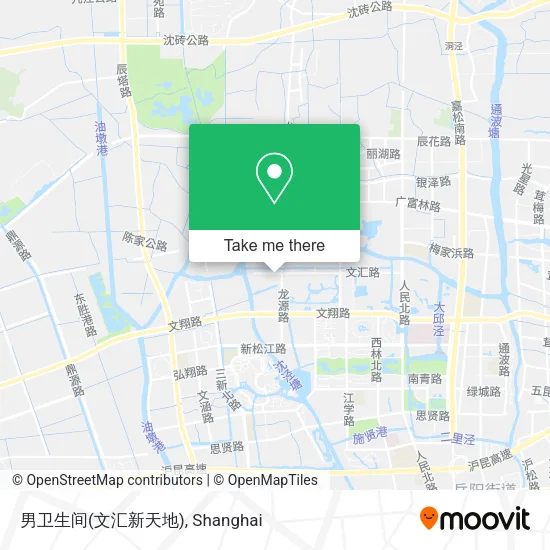 男卫生间(文汇新天地) map