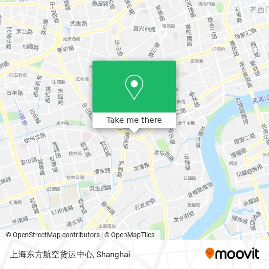 上海东方航空货运中心 map