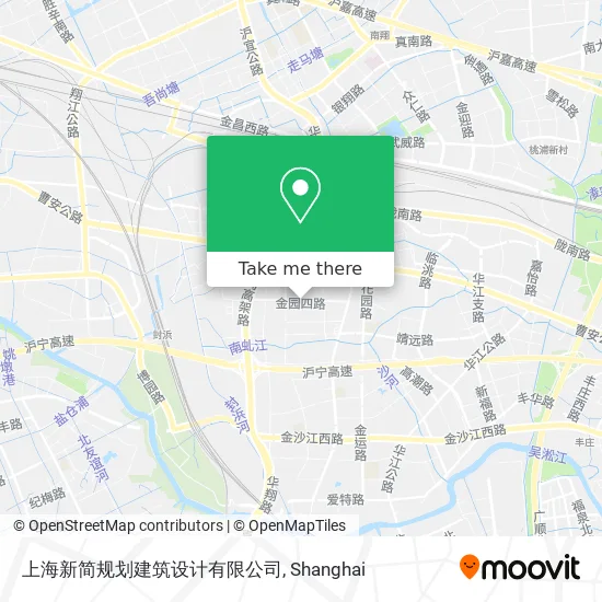 上海新简规划建筑设计有限公司 map