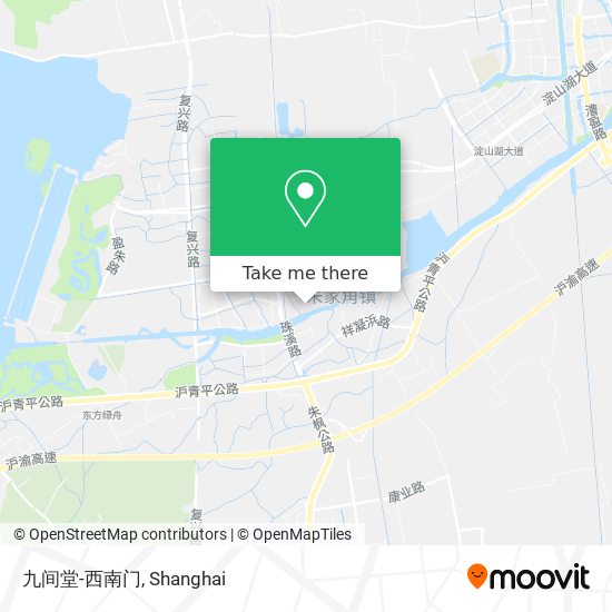 九间堂-西南门 map