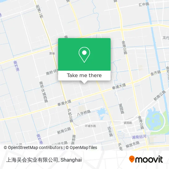 上海吴会实业有限公司 map