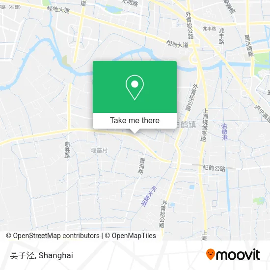 吴子泾 map
