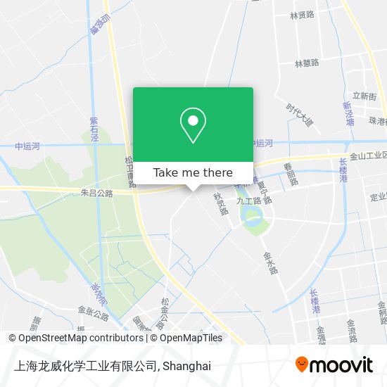 上海龙威化学工业有限公司 map