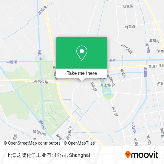 上海龙威化学工业有限公司 map