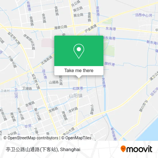 亭卫公路山通路(下客站) map