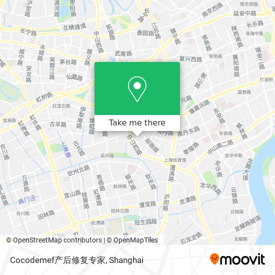 Cocodemef产后修复专家 map