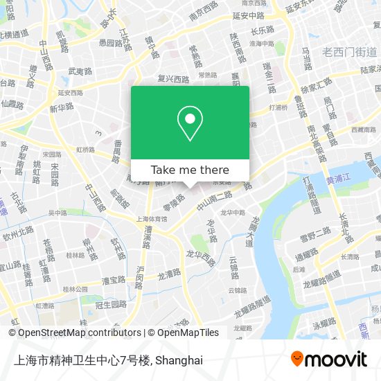 上海市精神卫生中心7号楼 map