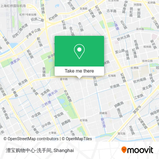 漕宝购物中心-洗手间 map