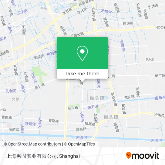 上海男固实业有限公司 map