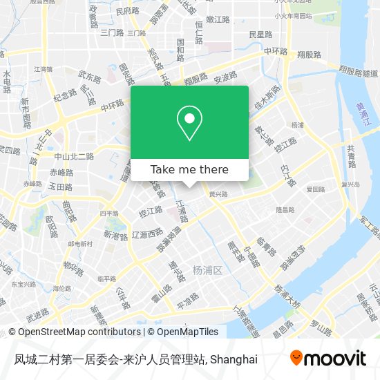 凤城二村第一居委会-来沪人员管理站 map