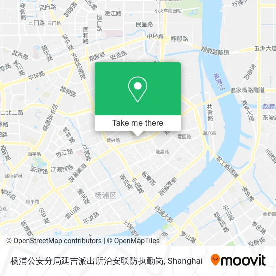 杨浦公安分局延吉派出所治安联防执勤岗 map