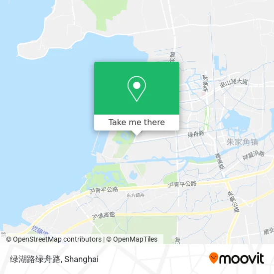 绿湖路绿舟路 map